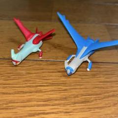 開封済 美品】ラティアス＆ラティオス台座付コレクションフィギュアストラップ 2025年最新】ラティオス ラティアス フィギュアの人気アイテム