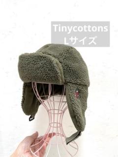セール⚫︎Tinycottons⚫︎カーキグリーンのパイロット帽 L