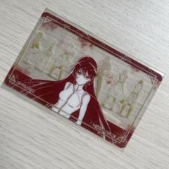 推しちゃれ　アカメが斬る　購入特典　T04 クリアカード 推しちゃれ 特典クリアカード アカメが斬る！ - メルカリ
