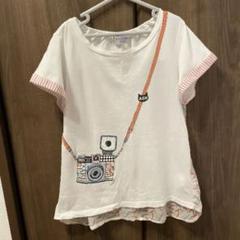 ANNA SUI mini アナスイミニ　半袖Tシャツ　カメラプリント　140