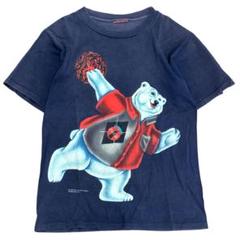 【両面プリント】Coca Cola POLAR BEAR BOWRING tee