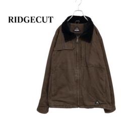 ◇RIDGECUT◇ コーデュロイ襟 裏地フリース ダックジャケット