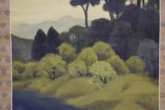 真作/三輪芳二/望春風景図/桐共箱付/布袋屋掛軸HD-764 真作/三輪芳二/望春風景図/桐共箱付/布袋屋掛軸HD-764 - メルカリ
