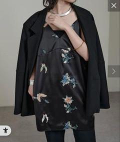 新品タグ付き★Omekashi レイヤードキャミチュニック