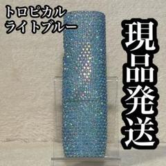 iQOSケース　デコ　アイコスケース ギャルy2k 埋めつくし シルバー 水色 iQOSケース デコ アイコスケース ギャルy2k 埋めつくし シルバー
