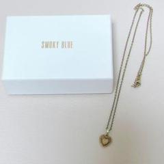smoky blue ハートターコイズネックレス Smoky Blue ハートネックレス - メルカリ