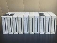 Wii 本体 10台セット ホワイト まとめ売り ジャンク①