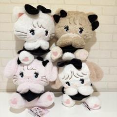 mikko characters BLACK RIBBON ぬいぐるみ4種セット