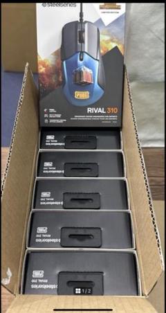 steelseries ゲーミングマウス rival310 6個セット