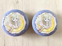 水森亜土　缶ケース　2個セット