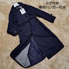 タグ付き　モンクレール　MONCLER　デニム　トレンチコート　PISTACHE タグ付きモンクレールMONCLERデニムトレンチコートPISTACHE
