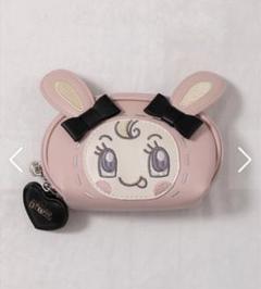 新品 メゾピアノ pium ベリエちゃんポーチ　ピンク pium×Mezzo Piano ベリエちゃんミニポーチチャーム