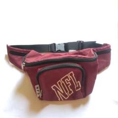 NFL Y2K バーガンディ ボディバッグ アメフト