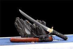 魁星】中炭素鋼焼藍武士刀 古兵器 武具 刀装具 日本刀 模造刀 居合刀