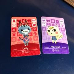 とびだせどうぶつの森 amiiboカード 2枚セット