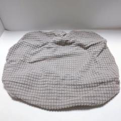 オフィスチェアカバーチェアシート シルバーグレイ