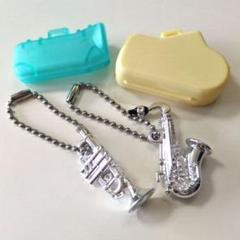 キラメッキ楽器 トランペット サックス ２個セット