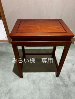 花梨テーブルの中古/未使用品 - メルカリ 直販最激安 李朝 唐木花梨★花鳥風月 コンソール テーブル★ シノワズリ サイドテーブル その他