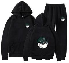 希少 malbon golf マルボンゴルフ スウェット ブラックXL 希少 malbon golf マルボンゴルフ スウェット ブラックXL