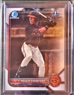 1st Bowman Chrome Reggie Crawford