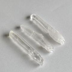 19.6g マニカラン 水晶 ポイント 原石 スリム セット