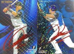 【まとめ売り】プロ野球チップス　中田翔　サインカード　赤箔押し