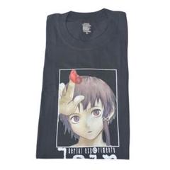 エヴァンゲリオン lain 岩倉玲音 海外 tシャツ 黒 綾波レイ