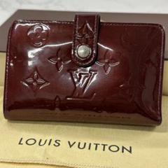 Louis Vuitton 二つ折り財布 ダークブラウン - メルカリ