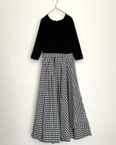 JUSGLITTY 花柄 ドッキング ワンピース size1 白ｘ黒 ROJITA ワンピース 花柄ドッキングワンピース : ZOZOTOWN Yahoo