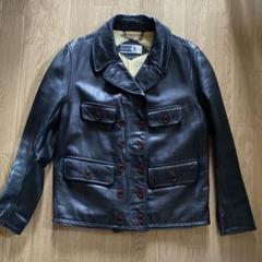 【 UNKNOWN 】レディース 本革レザージャケット　イギリス製 Horn Works 本革 シングルライダースジャケット レディース