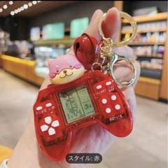 ゲーム画面付き赤いキーホルダー m16241065604_1.jpg?1698561847