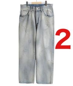 ⭐️美品⭐️ANCELLM USEDSTRAIGHT 5P DENIM PANTS