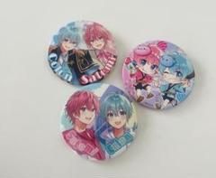 すとぷり 21\"New Year さとみくん缶バッジ 34個セット バッジ・ピンズ さとみ(すとろべりーぷりんす) 缶バッジ(等身