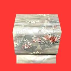 30%以上Off 新品▪未使用 四君子(しくんし) プラチナ二重箔 高級袋帯 輝彩箔 プラチナ二重箔 豪華絢爛 袋帯