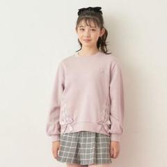 新品タグ付メゾピアノジュニア レースアップトレーナー 160cm
