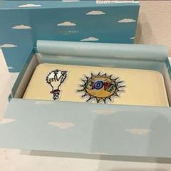 [ツモリチサト] 長財布 束入れ ラブワッペン お財布　財布　レディース