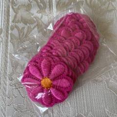 フラワー アイロンパッチ 刺繍付き 補修 衣類 補修 デコレーション アレンジ