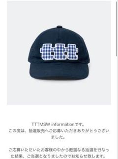 2025年最新】ttt msw キャップの人気アイテム - メルカリ