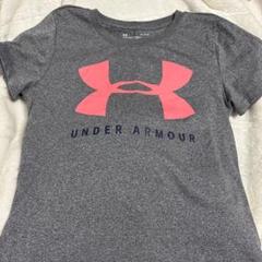 Under Armour HEATGEAR 半袖Tシャツ L グレー/ピンク