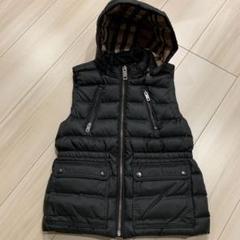 BURBERRY BLACK LABEL ダウンベスト チェック