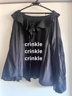 crinkle crinkle crinkle sheer cotton シャツ