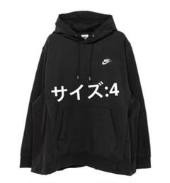 サイズ4 HELLO sacai 限定商品 NIKE フーディー パーカー sacai nike hello パーカー XL 4 airforce1 サカイ - メルカリ