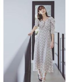 Fubail / Sustainableバリエプリントワンピース