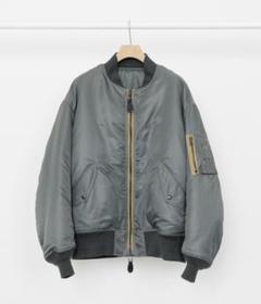 更にお値下げ❣️MARKAWARE(マーカウェア/MA1/フライトジャケット) marka マーカ MA-1 ナイロンツイル フライトジャケット セージ