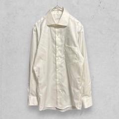 t2002【グリーンレーベルリラクシング】ワイシャツ　ホワイト　メンズ