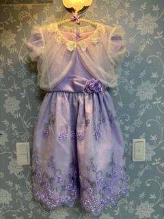 オススメ！極美品♡クリーニング済　紫　ドレス　発表会　マザウェイズ