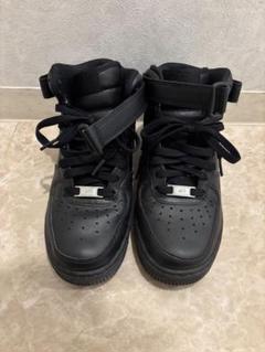 ⭐️美品⭐️エアフォース1 Mid ブラック 24㎝