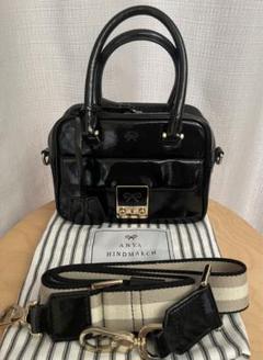 ⭐️新品未使用⭐️　アニヤハインドマーチ　マイクロ　カーカー　ショルダーバッグ　黒 ANYA HINDMARCH（アニヤハインドマーチ）の「＜ANYA HINDMARCH
