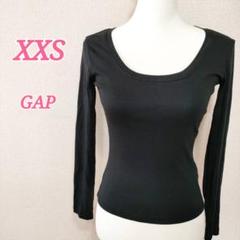 GAP ブラック 長袖 Tシャツ XXS　カットソー　カジュアルコーデ　きれいめ