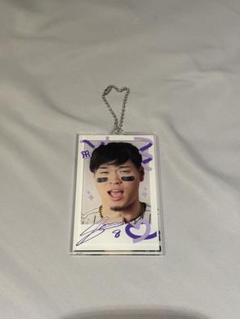 阪神タイガース　佐藤輝明　レイヤーキーホルダー
